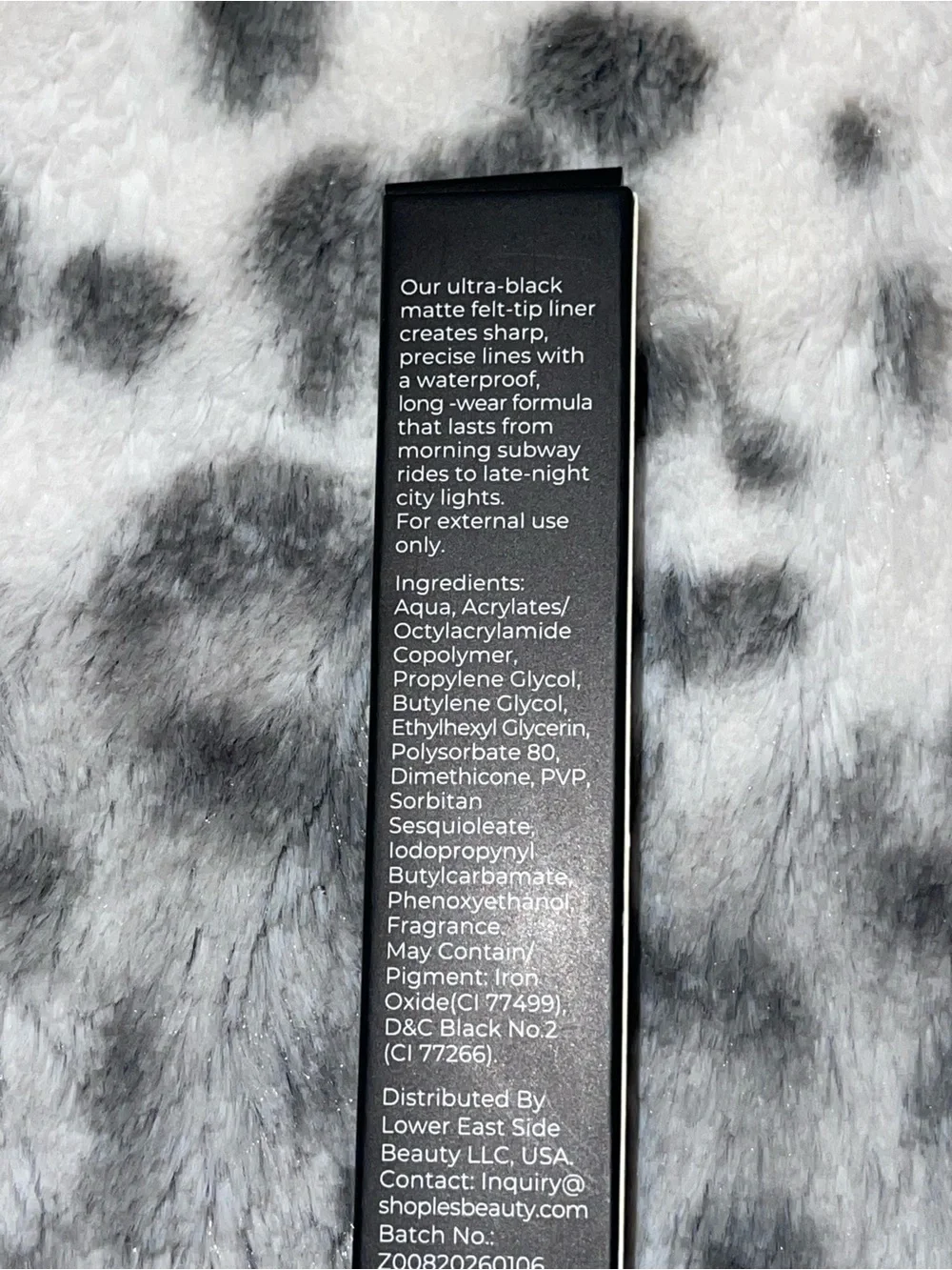 Lower east side beauty eyeliner